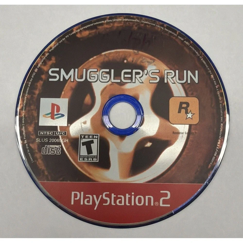 Smugglers Run PS2 PlayStation 2 2000 Black Label CIB